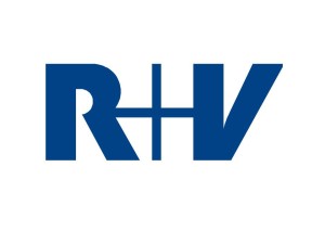 R+V Logo 2013 Hintergrund weiss